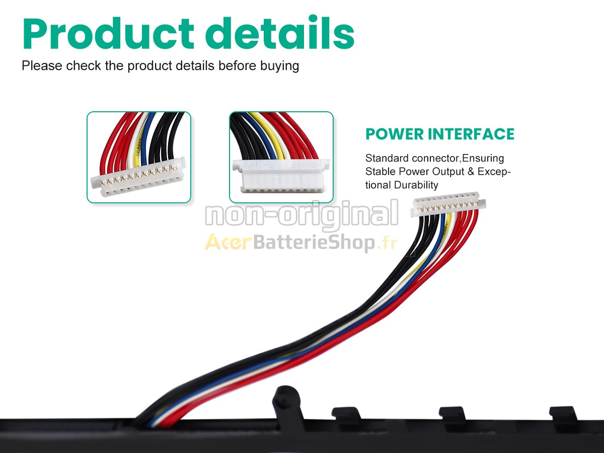 Batterie de haute performance pour Gateway 478574-3S1P