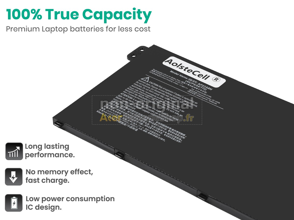 Batterie de haute performance pour Acer SWIFT 14 AI SF14-61T-R49D