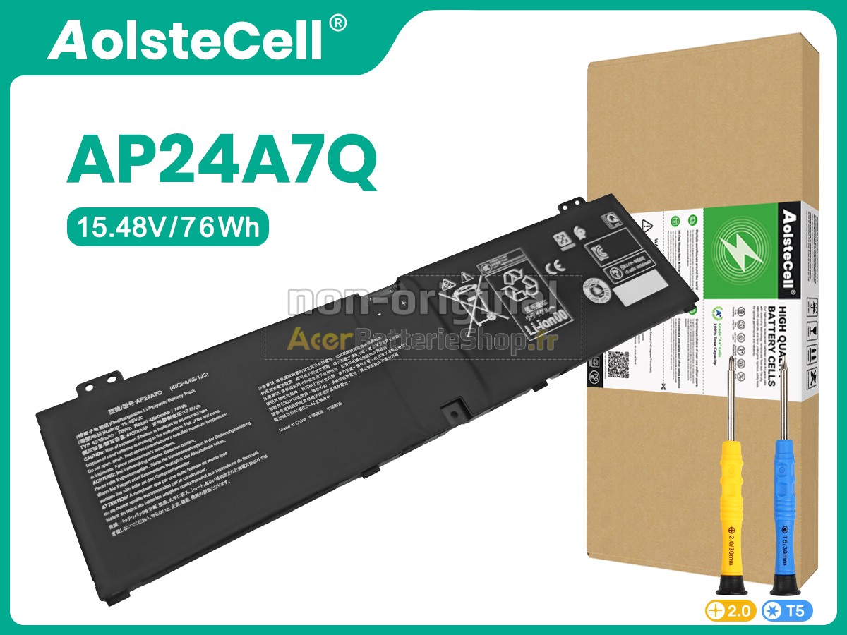 Batterie de haute performance pour Acer NITRO V 16 AI ANV16-42-R860