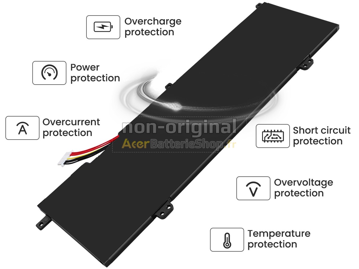 Batterie de haute performance pour Acer KT.CTE00.003